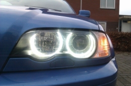 bmw angel eyes E46 cabrio of coupe hier te koop